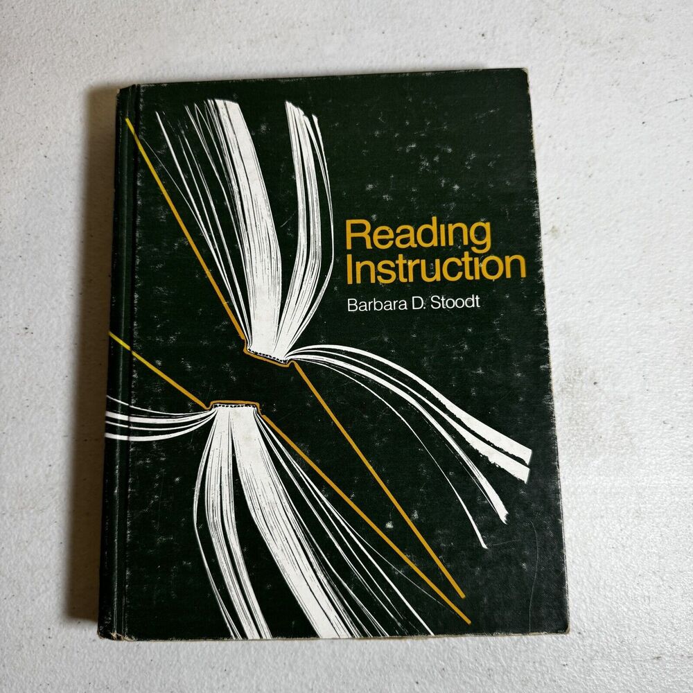Reading Instruction Hard Cover Text Book by Barbara D Stoodt [Book 172]